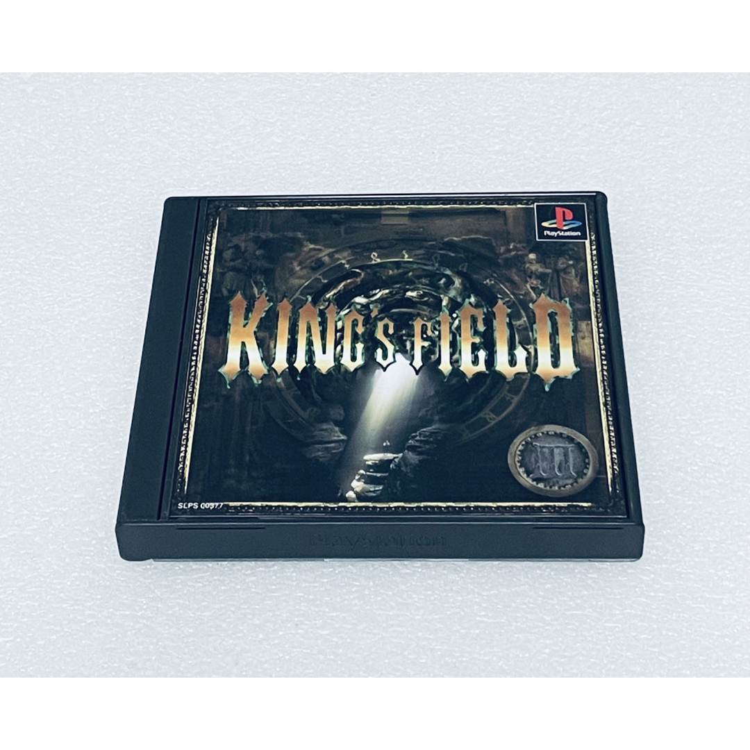 PlayStation(プレイステーション)のKING'S OF FIELD III / キングスフィールド3 [PS] エンタメ/ホビーのゲームソフト/ゲーム機本体(家庭用ゲームソフト)の商品写真