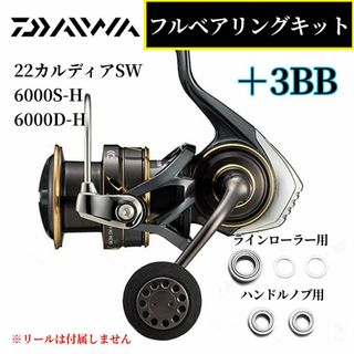 22カルディアSW 6000番用 MAX9BB フルベアリングキット ダイワ(ルアー用品)