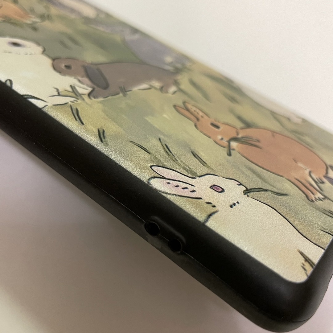 Google Pixel 6a 緑 うさぎ ソフトケース カバー ピクセル スマホ/家電/カメラのスマホアクセサリー(Androidケース)の商品写真