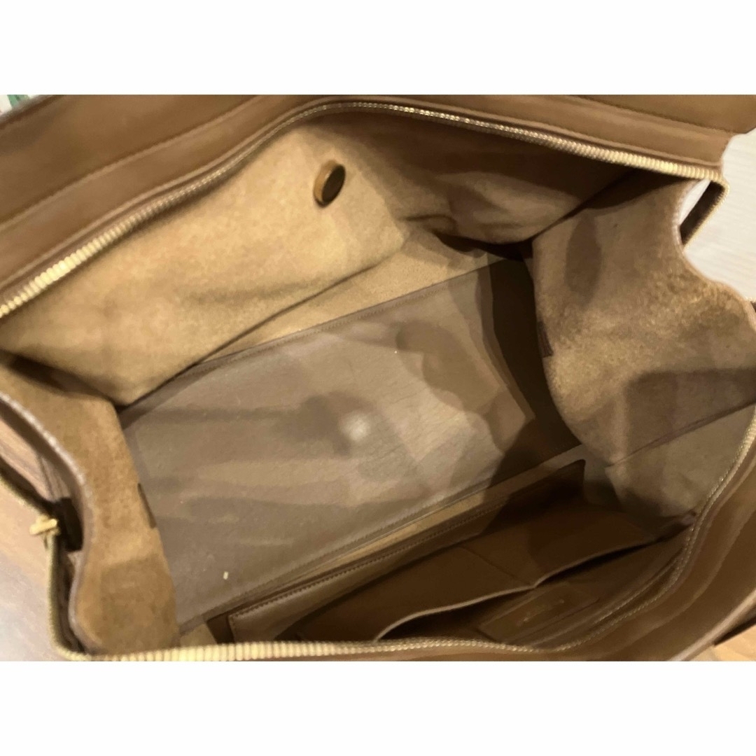 Saint Laurent(サンローラン)のサンローラン カバス Yライン ハンドバッグ レザー【中古】 レディース レディースのバッグ(ハンドバッグ)の商品写真