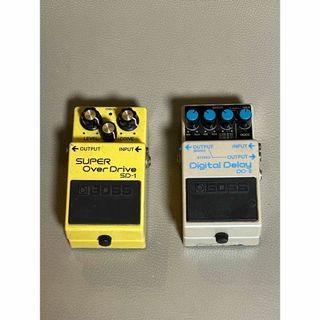 ボス(BOSS)のBOSS EFFECTOR DD-2&SD-1(エフェクター)