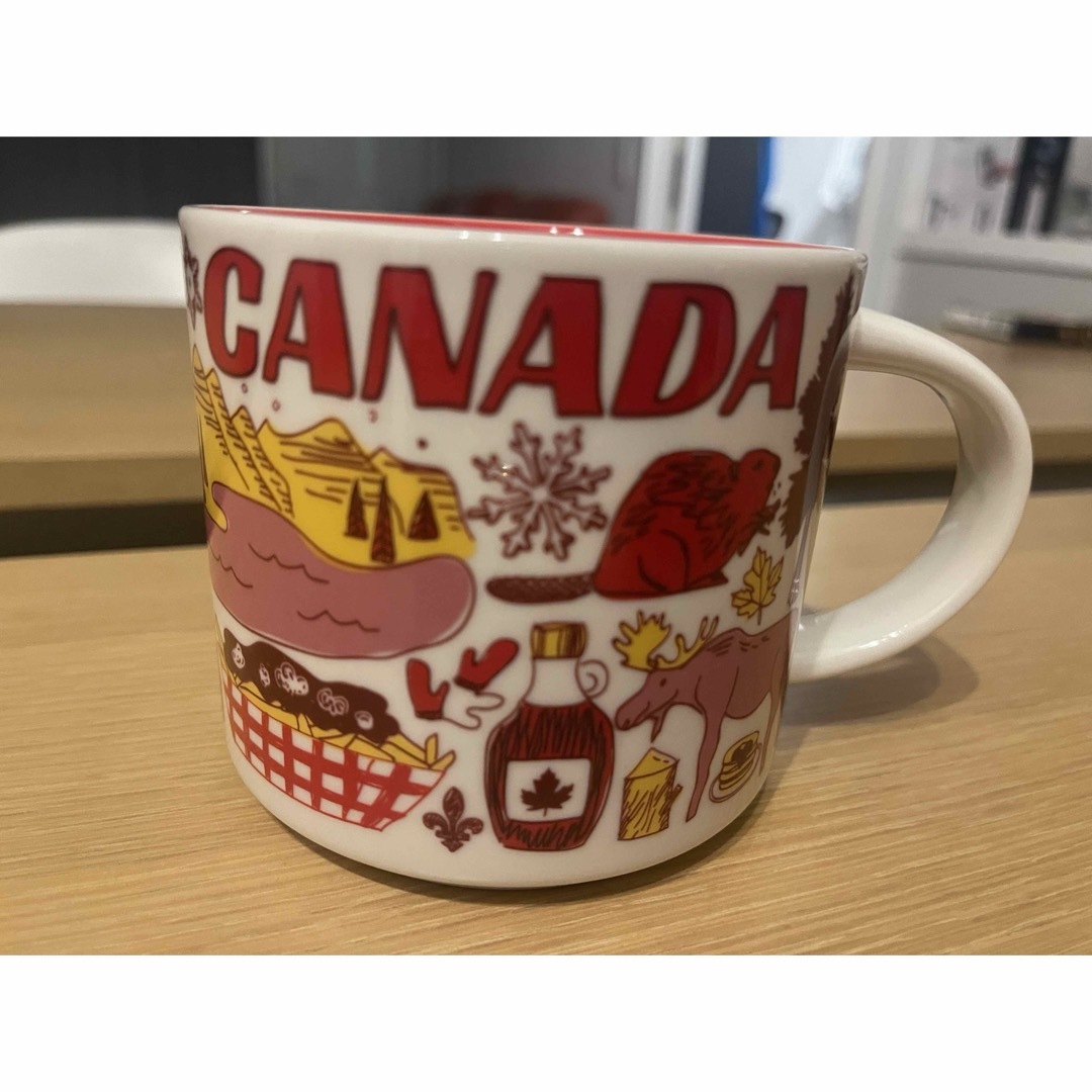 Starbucks Coffee(スターバックスコーヒー)のスターバックス🇨🇦カナダ🇨🇦マグカップ☕️値下げ🉑 インテリア/住まい/日用品のキッチン/食器(グラス/カップ)の商品写真