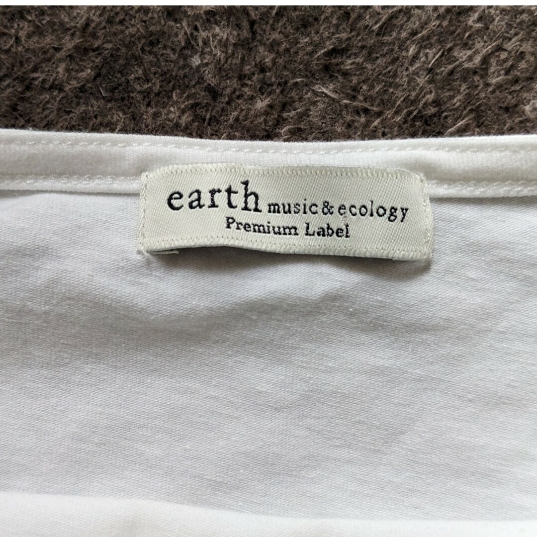 earth music & ecology(アースミュージックアンドエコロジー)のearth music&ecology｜　フリルトップスF レディースのトップス(Tシャツ(半袖/袖なし))の商品写真