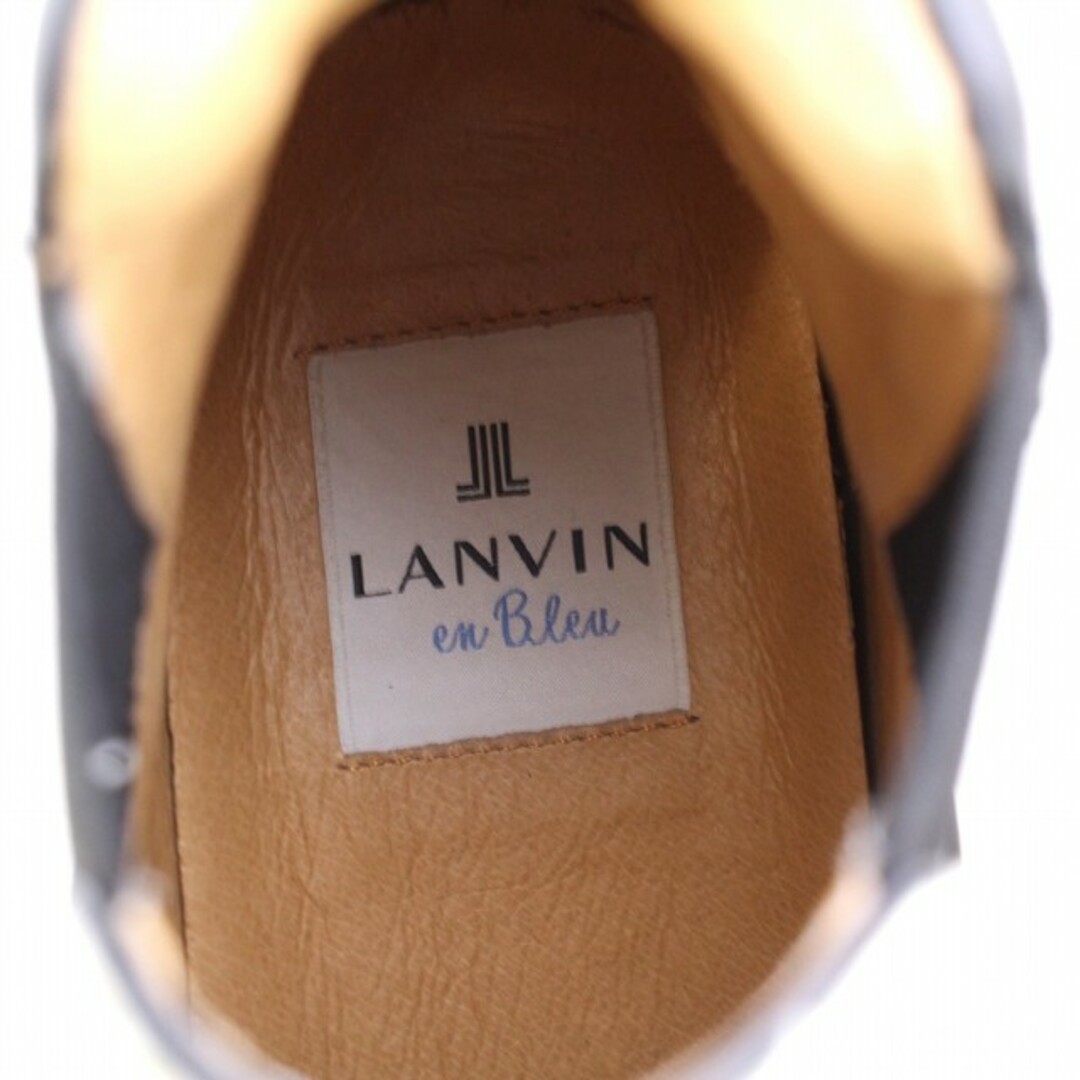 LANVIN(ランバン)のランバン サイドゴア ボア スニーカー シューズ ファーモチーフ 23.0cm レディースの靴/シューズ(スニーカー)の商品写真
