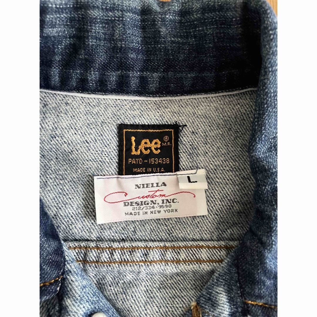 Lee(リー)のLee リー　NIELLA CUSTOM DESIGN.INC デニムジャケット メンズのジャケット/アウター(Gジャン/デニムジャケット)の商品写真