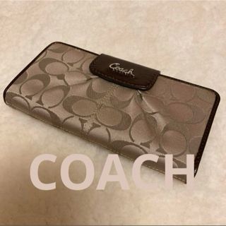 コーチ(COACH)の⭐️ COACH ⭐️ コーチ シグネチャーキャンバス クラシックロゴ 長財布(財布)