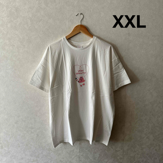 ジーユー(GU)のGU ジーユー×おぱんちゅうさぎ グラフィックT(5分袖) XXLサイズ(Tシャツ(半袖/袖なし))