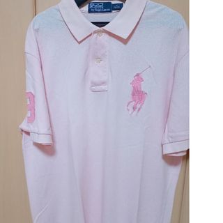 ラルフローレン(Ralph Lauren)のラルフローレン鹿の子半袖ピンク(Tシャツ(半袖/袖なし))