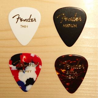 フェンダー(Fender)のギターピック フェンダー【Thin,Medium,Heavy,ExHeavy】⑬(その他)