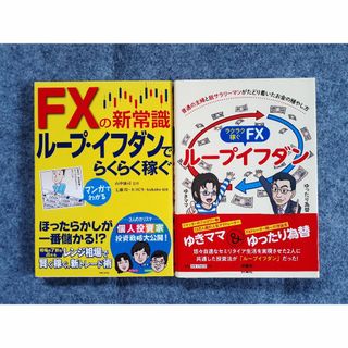 ループイフダンでらくらく稼ぐ　 ラクラク稼ぐFX ループイフダン　２冊セット (ビジネス/経済)