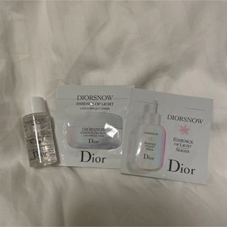 ディオール(Dior)のディオール スノー スキンケアサンプル(化粧水/ローション)