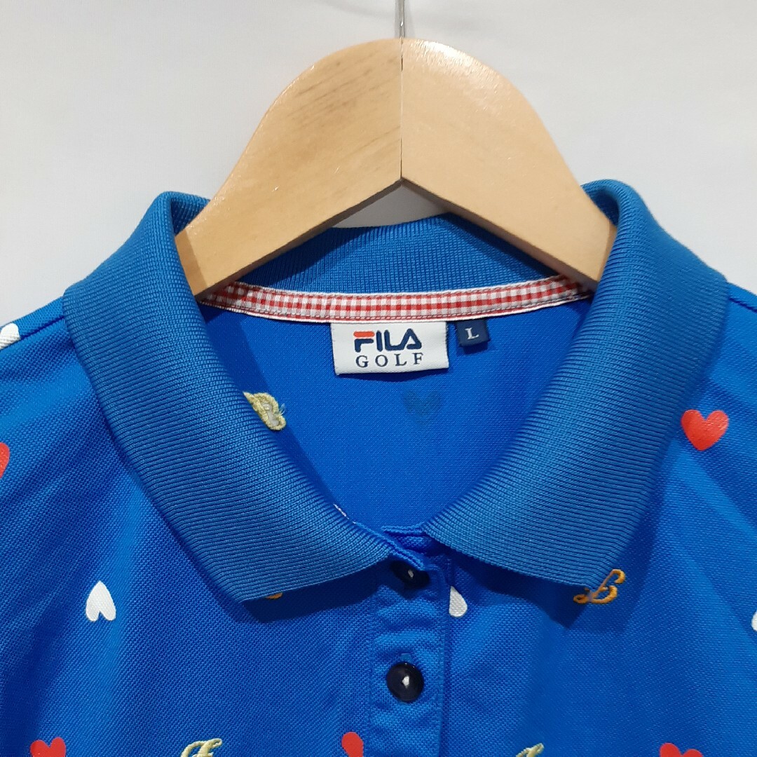 FILA(フィラ)のFILAGOLF フィラゴルフ　レディースポロシャツ　ゴルフウェア スポーツ/アウトドアのゴルフ(ウエア)の商品写真