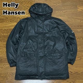 ヘリーハンセン(HELLY HANSEN)の90s Helly Hansen ヘリーハンセン ダウンジャケット ブラック L(ダウンジャケット)