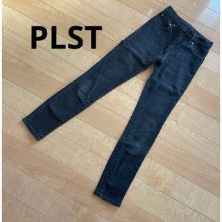 PLST ブラックスキニーデニム 22インチ