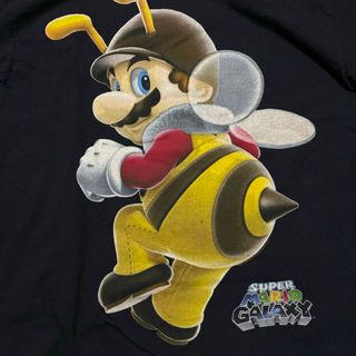 任天堂 - 00s super Mario Galaxy マリオ Tシャツ 任天堂 ゲーム