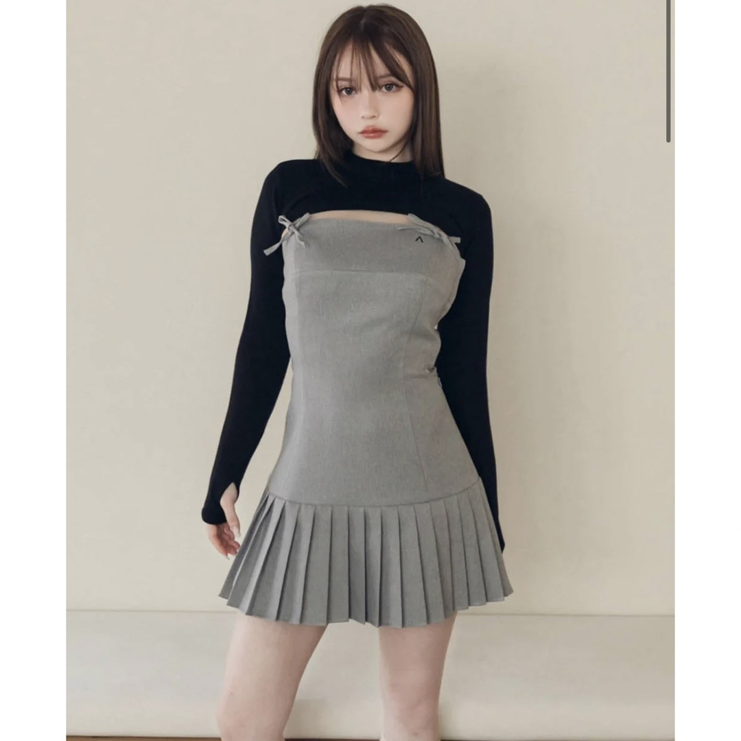 andmary】Karen knit set mini dress ワンピース andmary】Karen knit set mini dress ワンピース