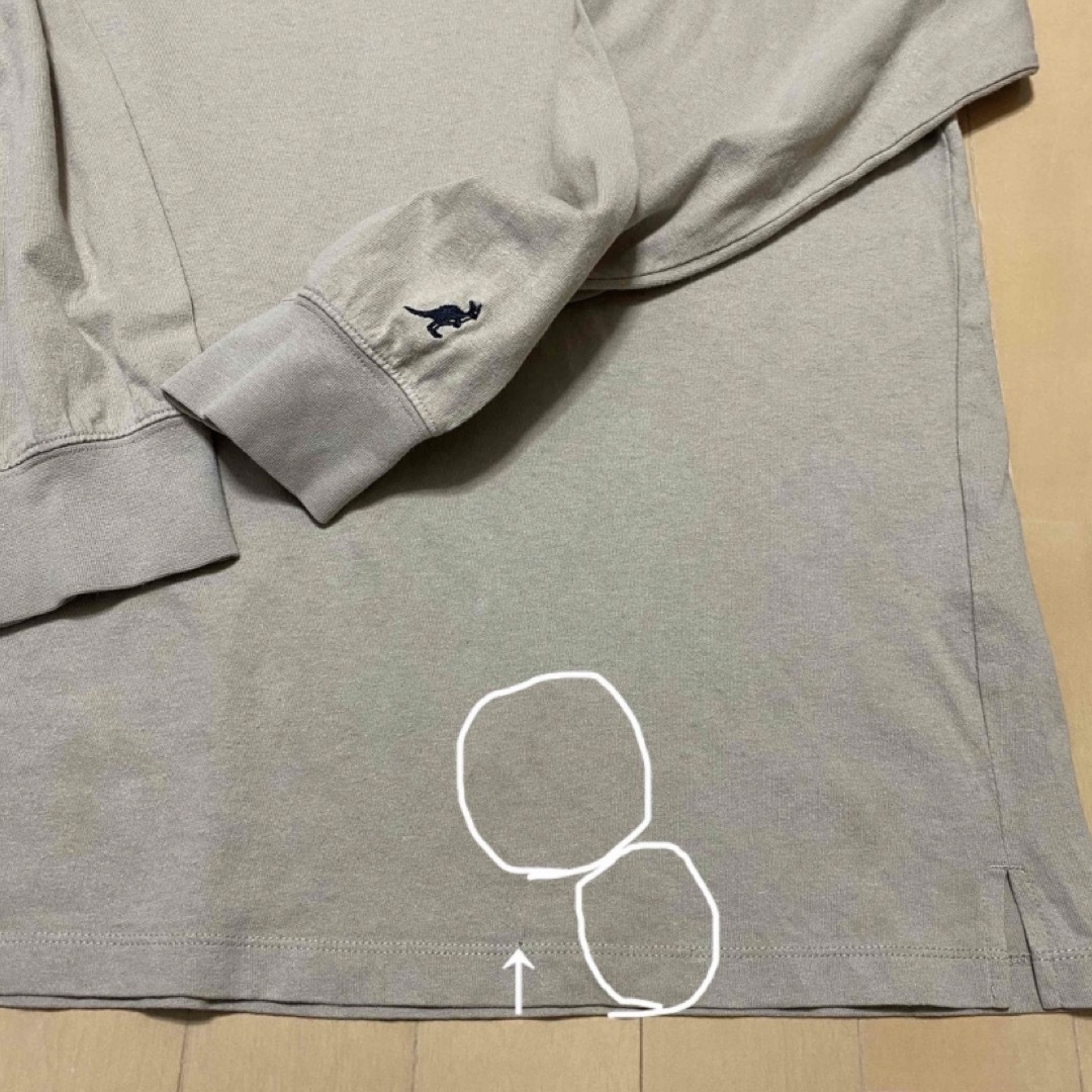 KANGOL(カンゴール)のused メンズ KANGOL 長袖Tシャツ メンズのトップス(Tシャツ/カットソー(七分/長袖))の商品写真