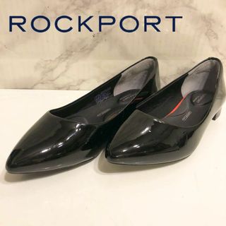 ロックポート(ROCKPORT)の【美品！エナメル！脚長効果！】ROCKPORTエナメルパンプス！(ハイヒール/パンプス)