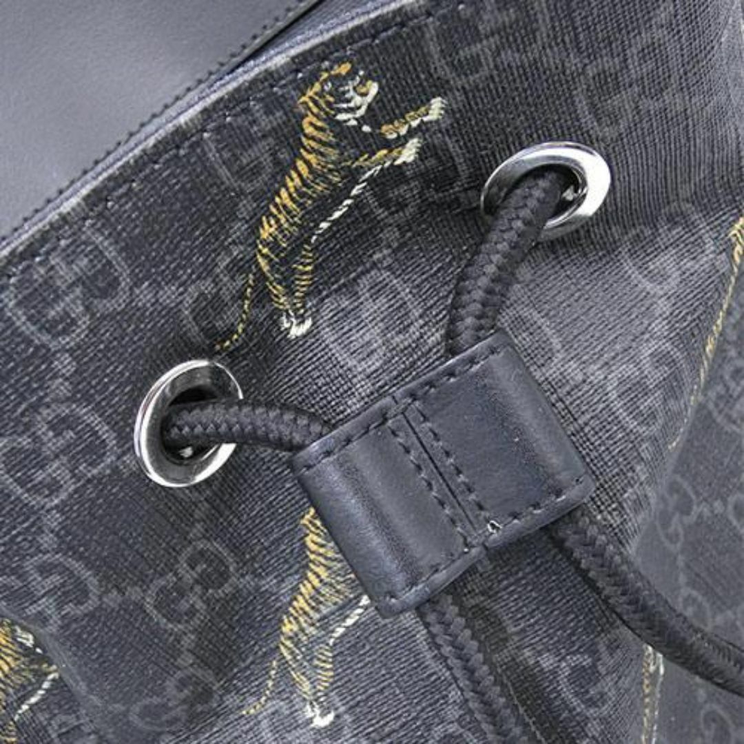 Gucci(グッチ)のグッチ バッグ GUCCI ソフト GGスプリーム タイガー リュックサック バッグパック ブラック メンズ 495563 T-YJ06212 メンズのバッグ(バッグパック/リュック)の商品写真