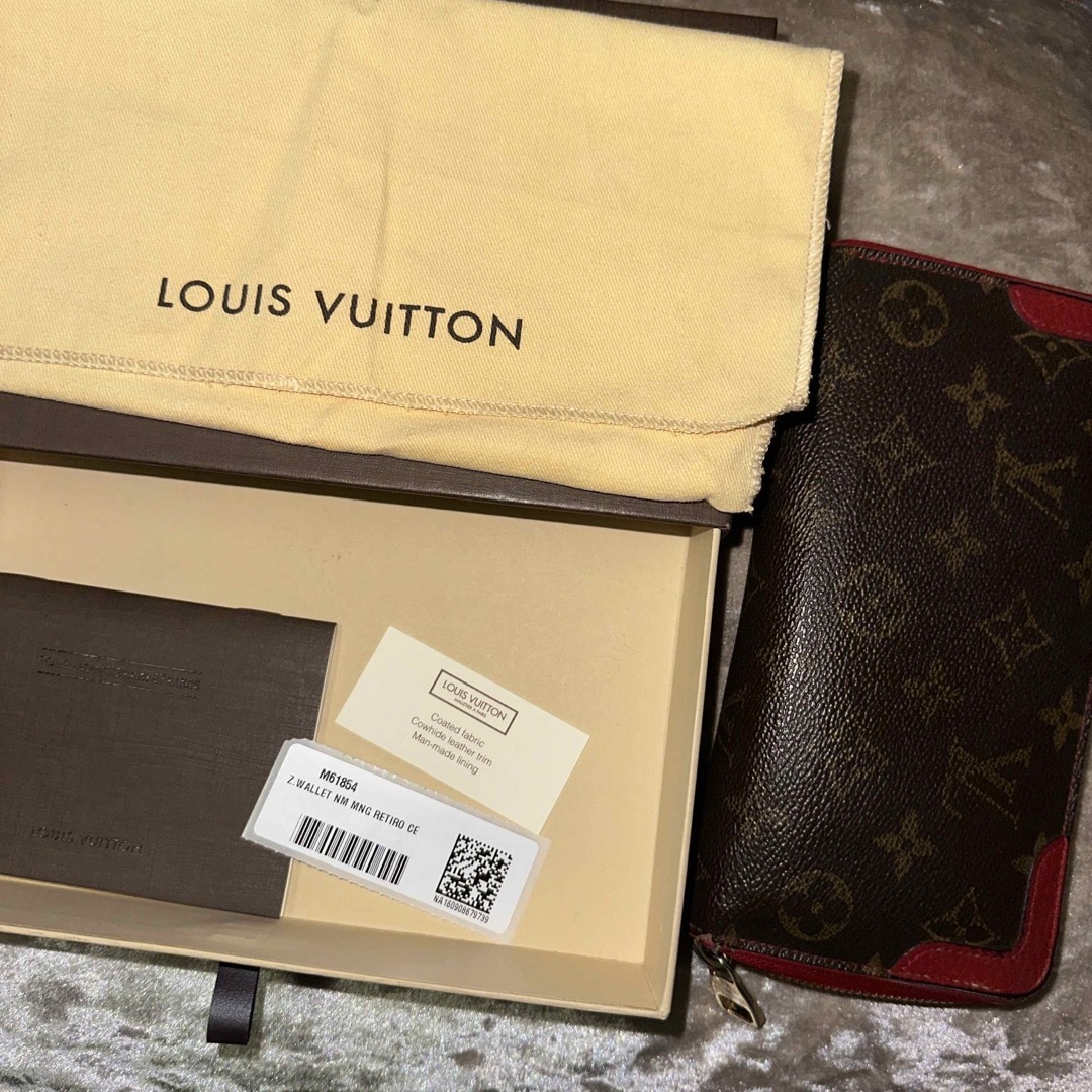 LOUIS VUITTON(ルイヴィトン)のルイヴィトン　ジッピーウォレット レティーロ  ジャンク品 メンズのファッション小物(長財布)の商品写真