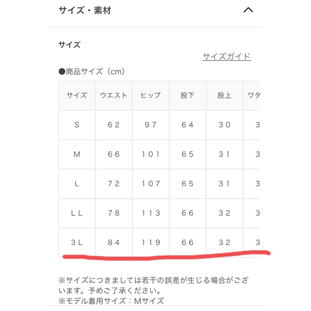 HONEYS(ハニーズ)のベルト付ストレートパンツ　ネイビー3L レディースのパンツ(その他)の商品写真