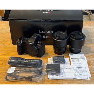 パナソニック(Panasonic)のLUMIX DC-S5M2W ダブルレンズキット S5ii(ミラーレス一眼)