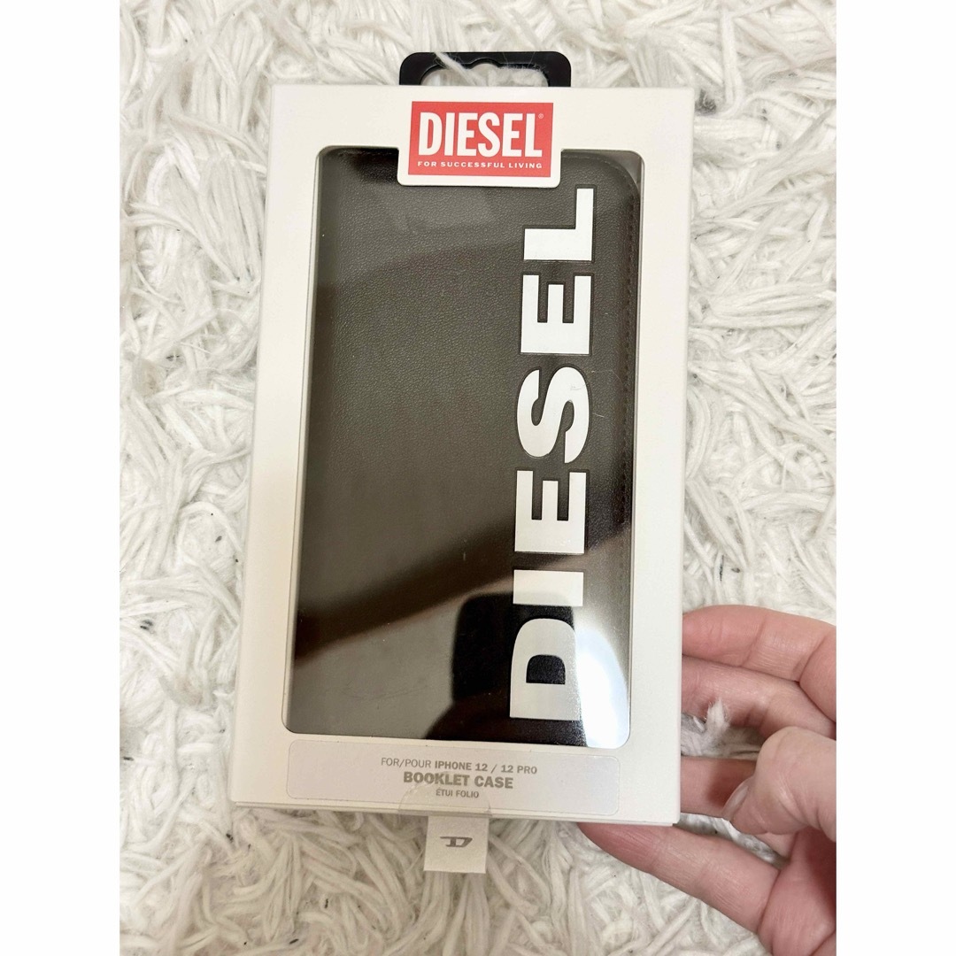 DIESEL(ディーゼル)のDIESEL手帳型iPhone12/12pro ケース スマホ/家電/カメラのスマホアクセサリー(iPhoneケース)の商品写真