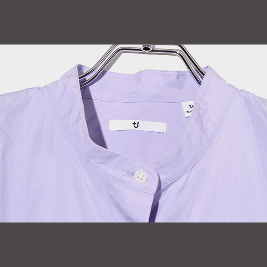 UNIQLO(ユニクロ)の+J UNIQLO ユニクロ スーピマコットン スタンドカラーシャツ XL メンズのトップス(シャツ)の商品写真