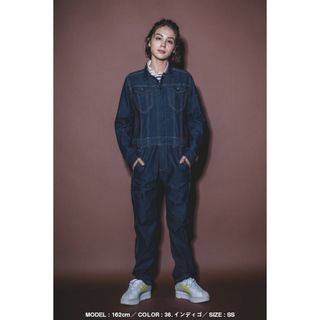 GRACE ENGINEER'S - 【美品】GRACE ENGINEER'S  ストレッチダンガリーつなぎ