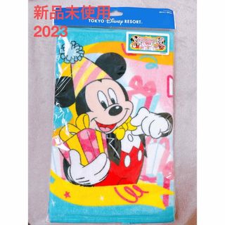 ディズニー(Disney)の【新品未使用】 ディズニー　フェイスタオル　タオル　2023(タオル/バス用品)