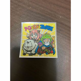 ビックリマン(bikkuriman（LOTTE）)のスパイファミリーマンシール　アーニャボンドブラックゼウス(キャラクターグッズ)