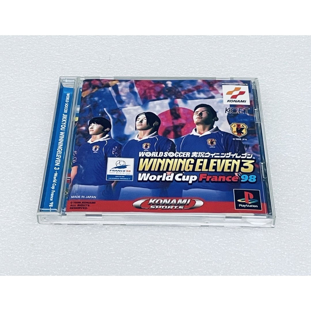 PlayStation(プレイステーション)のWINNING ELEVEN 3 WORLD CUP 98[PS] 004 エンタメ/ホビーのゲームソフト/ゲーム機本体(家庭用ゲームソフト)の商品写真