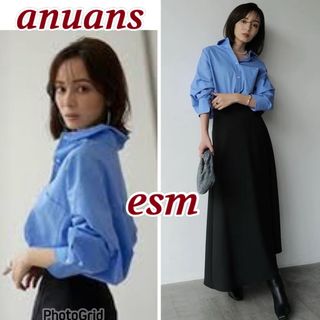 アニュアンス(ánuans)の anuans スタンダードシャツ(シャツ/ブラウス(長袖/七分))