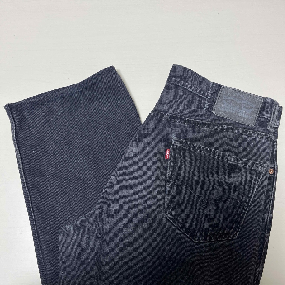 Levi's(リーバイス)のLevi's 550 Black リーバイス リラックスフィット スミ黒 後染め メンズのパンツ(デニム/ジーンズ)の商品写真