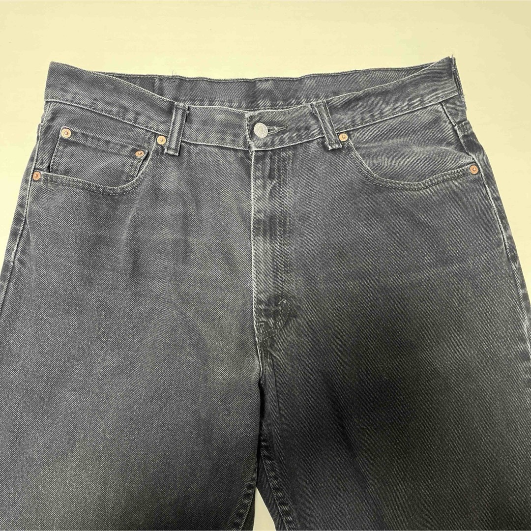 Levi's(リーバイス)のLevi's 550 Black リーバイス リラックスフィット スミ黒 後染め メンズのパンツ(デニム/ジーンズ)の商品写真