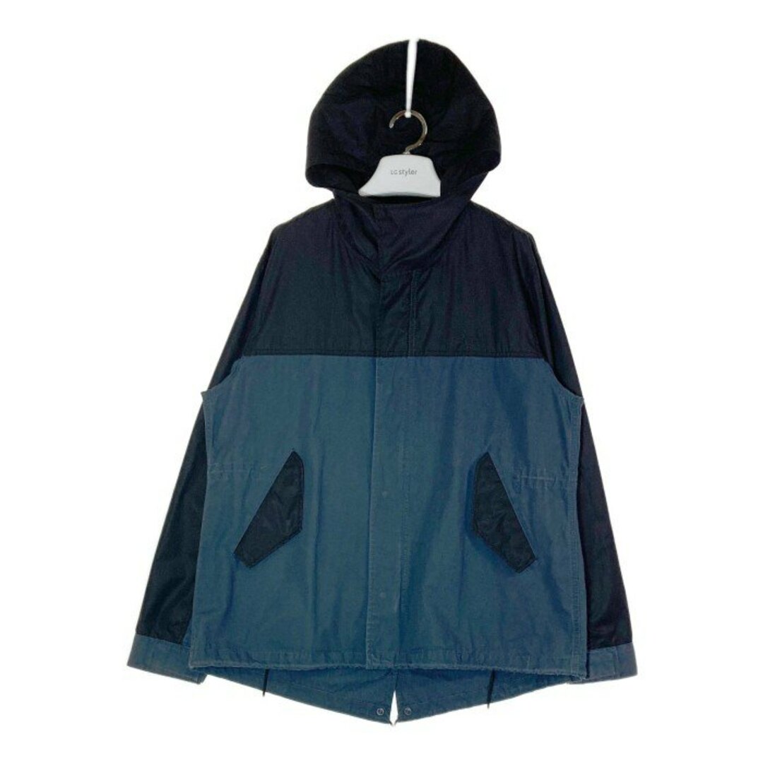 FRED PERRY(フレッドペリー)の★FRED PERRY フレッドペリー Short Fishtail Parka ショートフィッシュテールパーカー ネイビー sizeL メンズのジャケット/アウター(その他)の商品写真