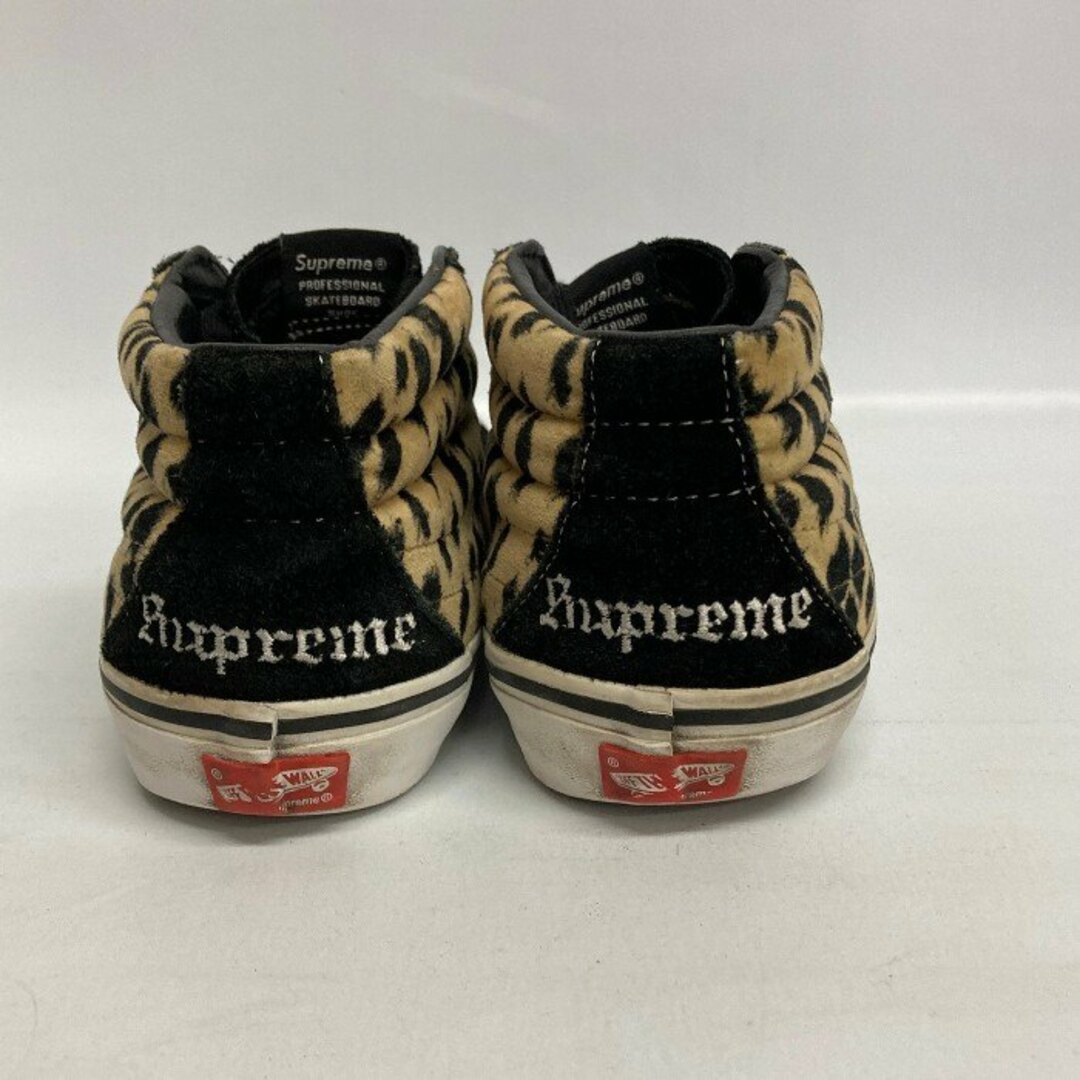 Supreme(シュプリーム)の★SUPREME シュプリーム 17SS VANS バンズ S7ss Velvet Leopard SK-8 MID PRO  ベルベットレオパード ミッド プロ チーター×ブラック Size26.5cm メンズの靴/シューズ(スニーカー)の商品写真