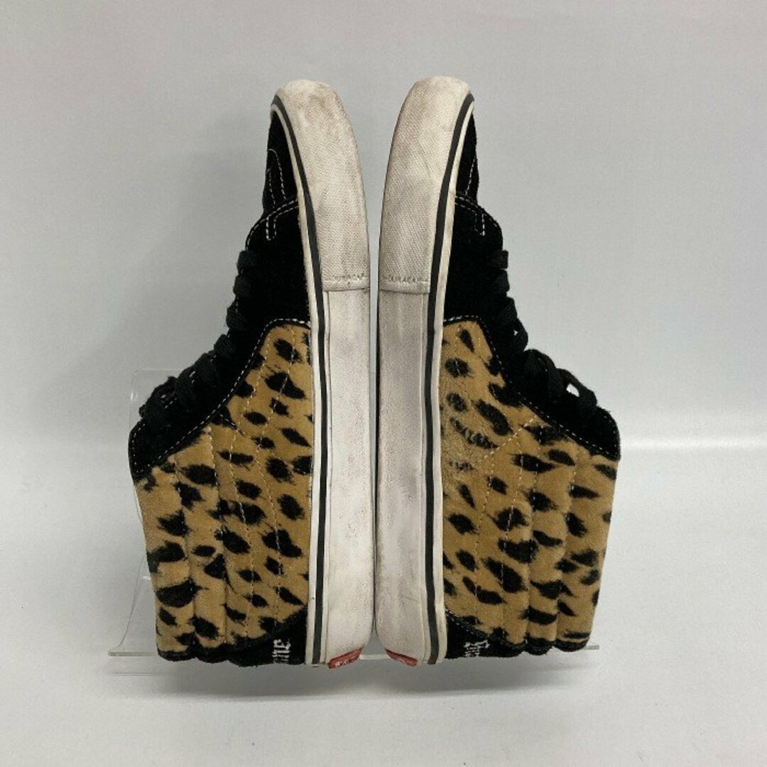 Supreme(シュプリーム)の★SUPREME シュプリーム 17SS VANS バンズ S7ss Velvet Leopard SK-8 MID PRO  ベルベットレオパード ミッド プロ チーター×ブラック Size26.5cm メンズの靴/シューズ(スニーカー)の商品写真