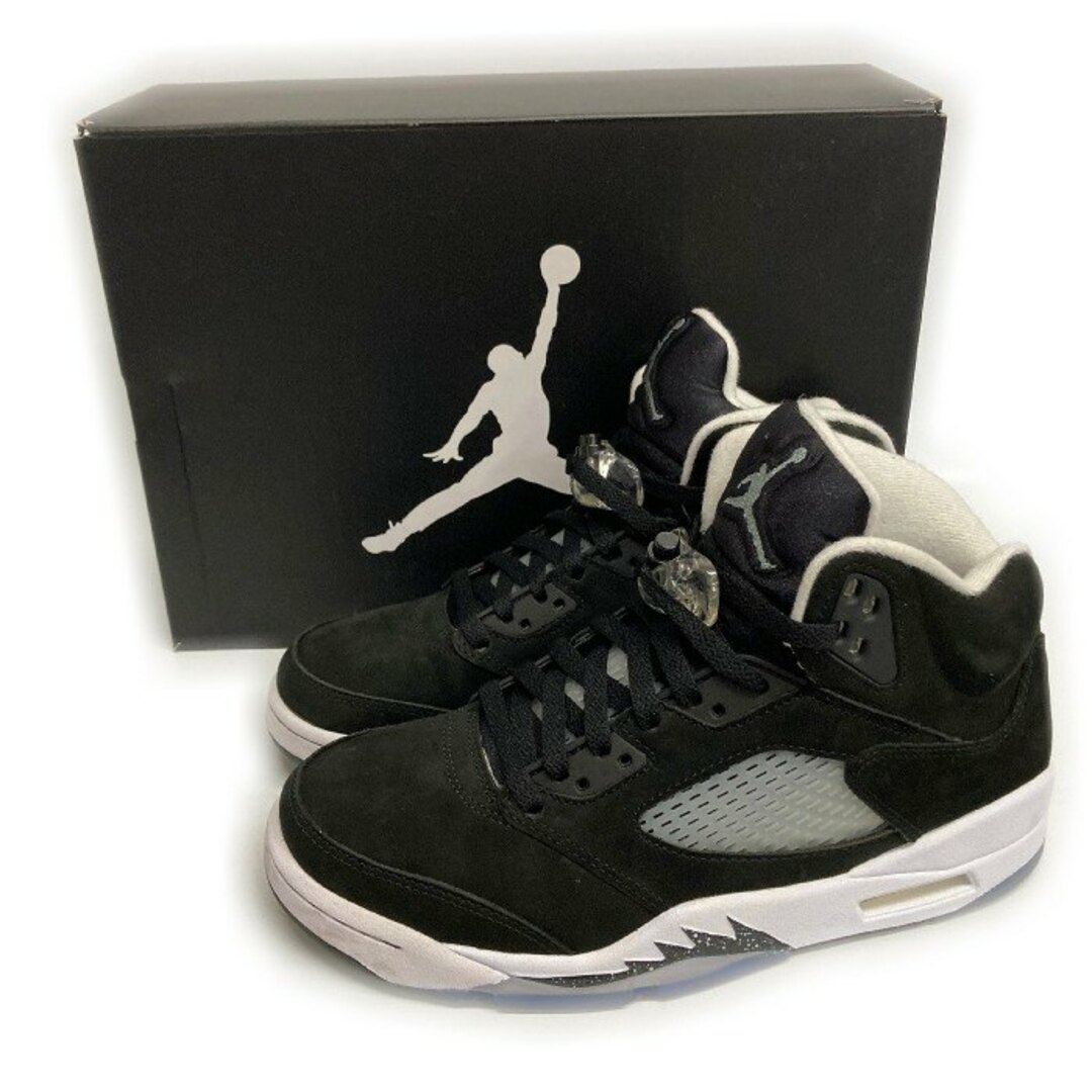 NIKE(ナイキ)の★ ナイキ CT4838-011 AIR JORDAN 5 RETRO ブラック×ホワイト size25.5cm メンズの靴/シューズ(スニーカー)の商品写真