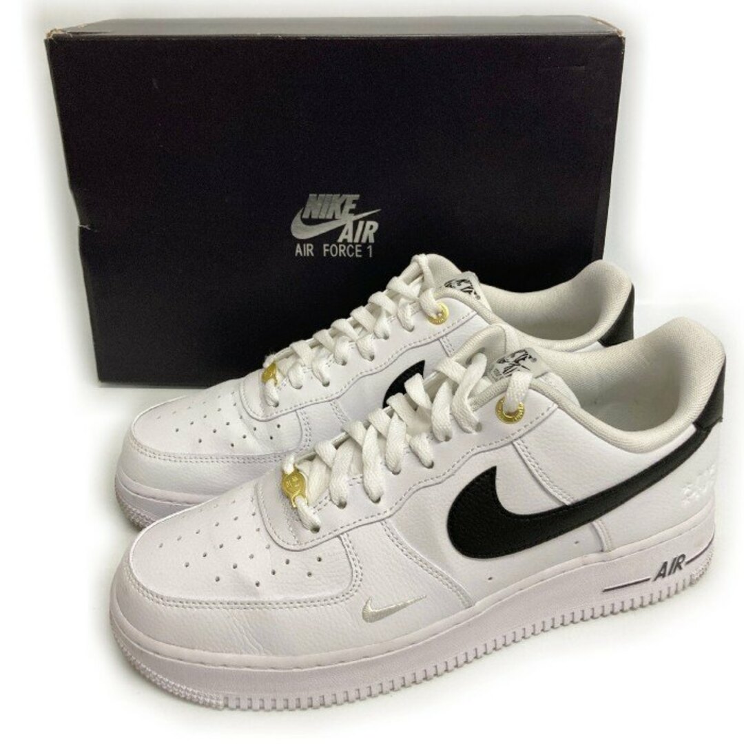 NIKE(ナイキ)の★NIKE ナイキ AIR FORCE 1 ’07 LV8 エアフォース1ロー  DQ7658-100 ホワイト×ブラック Size28cm メンズの靴/シューズ(スニーカー)の商品写真