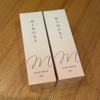 MIHORE ミホレ発毛促進剤 80ml 2本セット(スカルプケア)