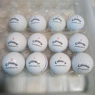 キャロウェイゴルフ(Callaway Golf)のロストボール①  CHROME SOFT  新 12球(その他)