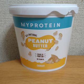 マイプロテイン(MYPROTEIN)のマイプロテイン オールナチュラルピーナッツバター クランチ(トレーニング用品)