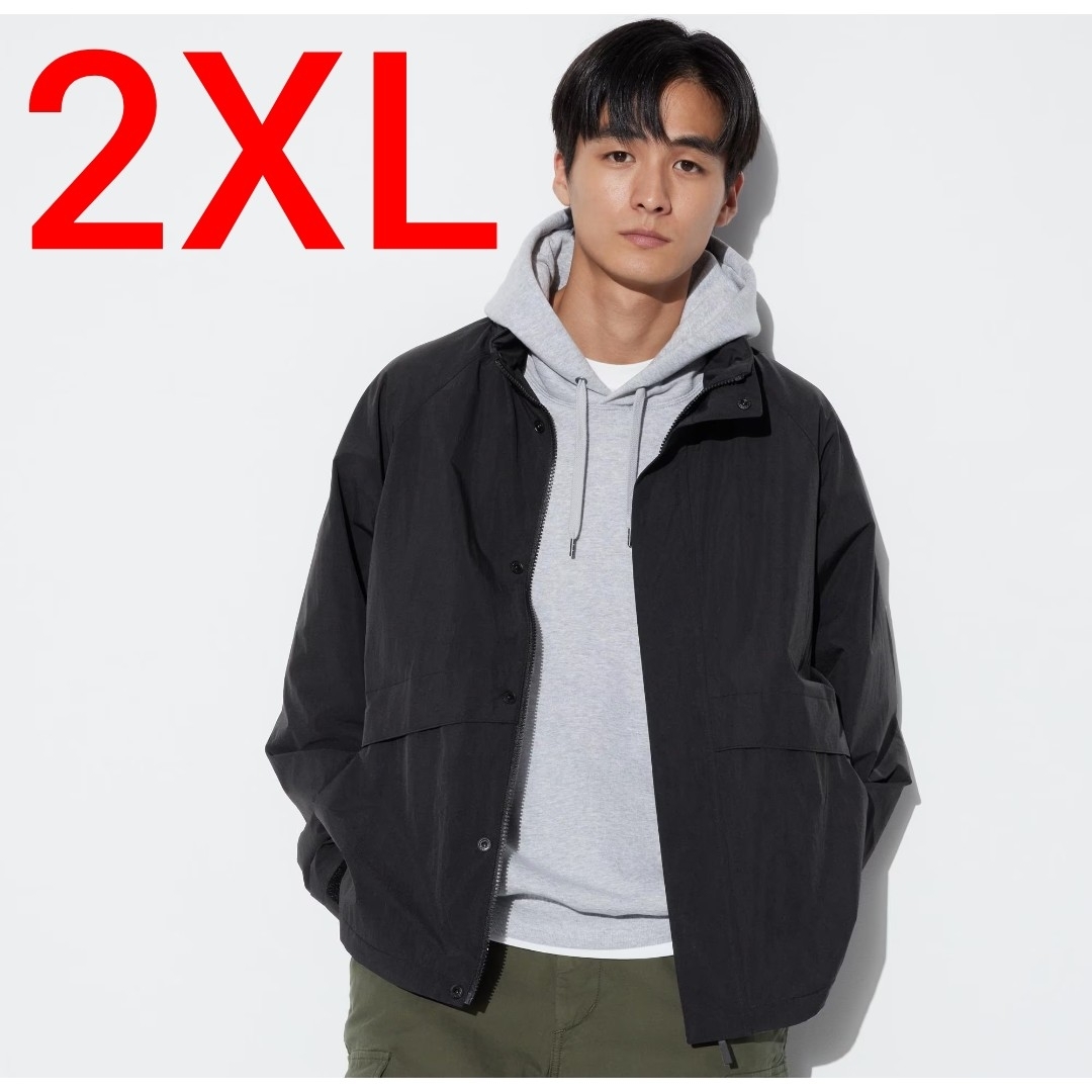 UNIQLO(ユニクロ)のユニクロ　ウィンドプルーフスタンドブルゾン　2XL メンズのジャケット/アウター(ナイロンジャケット)の商品写真