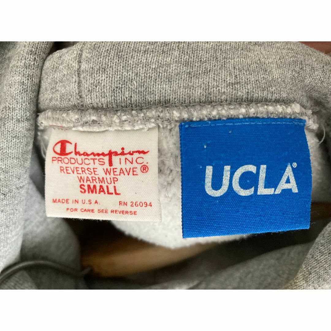Champion(チャンピオン)の【チャンピオン】UCLA リバースウィーブ 赤タグ パーカー S　米国製 メンズのトップス(パーカー)の商品写真