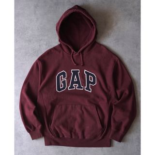 ギャップ(GAP)の90s OLD GAP ロゴ スウェットパーカー フーディ 紺タグ(パーカー)