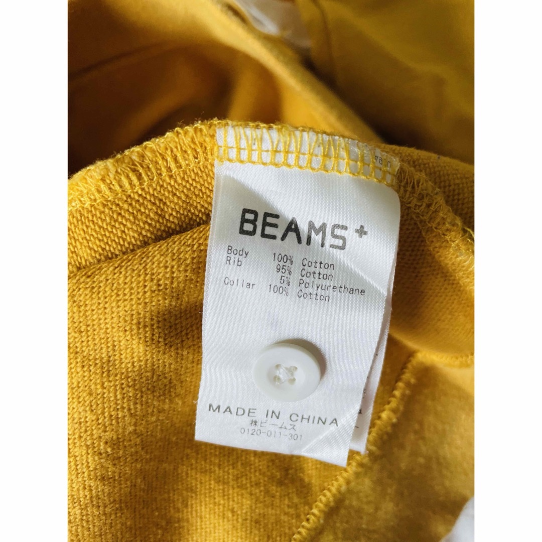 BEAMS PLUS(ビームスプラス)のBEAMS PLUS ビームス プラス ポケット ラガーシャツ イエロー 黄色 メンズのトップス(Tシャツ/カットソー(七分/長袖))の商品写真