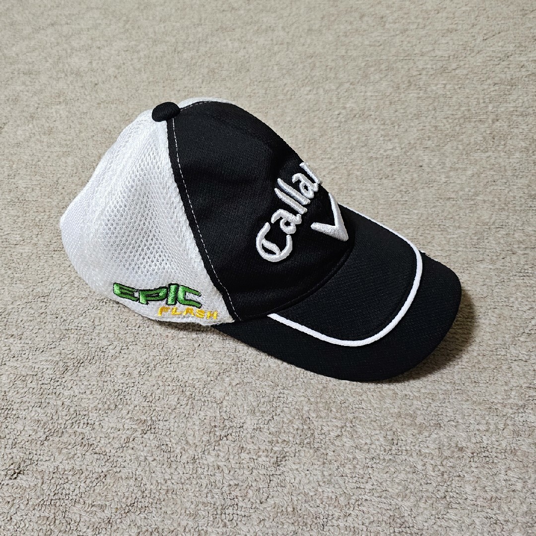 Callaway Golf(キャロウェイゴルフ)のCallawayゴルフキャップ（中古） スポーツ/アウトドアのゴルフ(ウエア)の商品写真