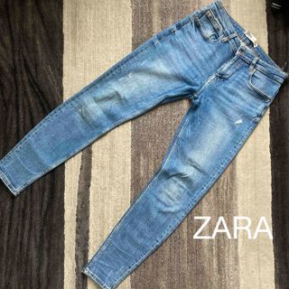 ZARA - 【送料無料】ZARA ザラ　デニム　ジーンズ　スキニー　サイズ10