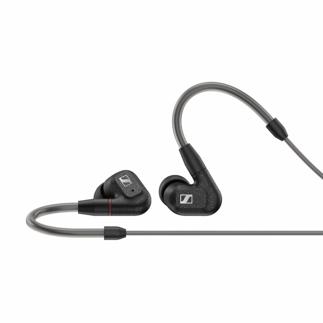 ゼンハイザー Sennheiser イヤホン 有線 IE 300 ブラック ダイ スマホ/家電/カメラのオーディオ機器(ヘッドフォン/イヤフォン)の商品写真